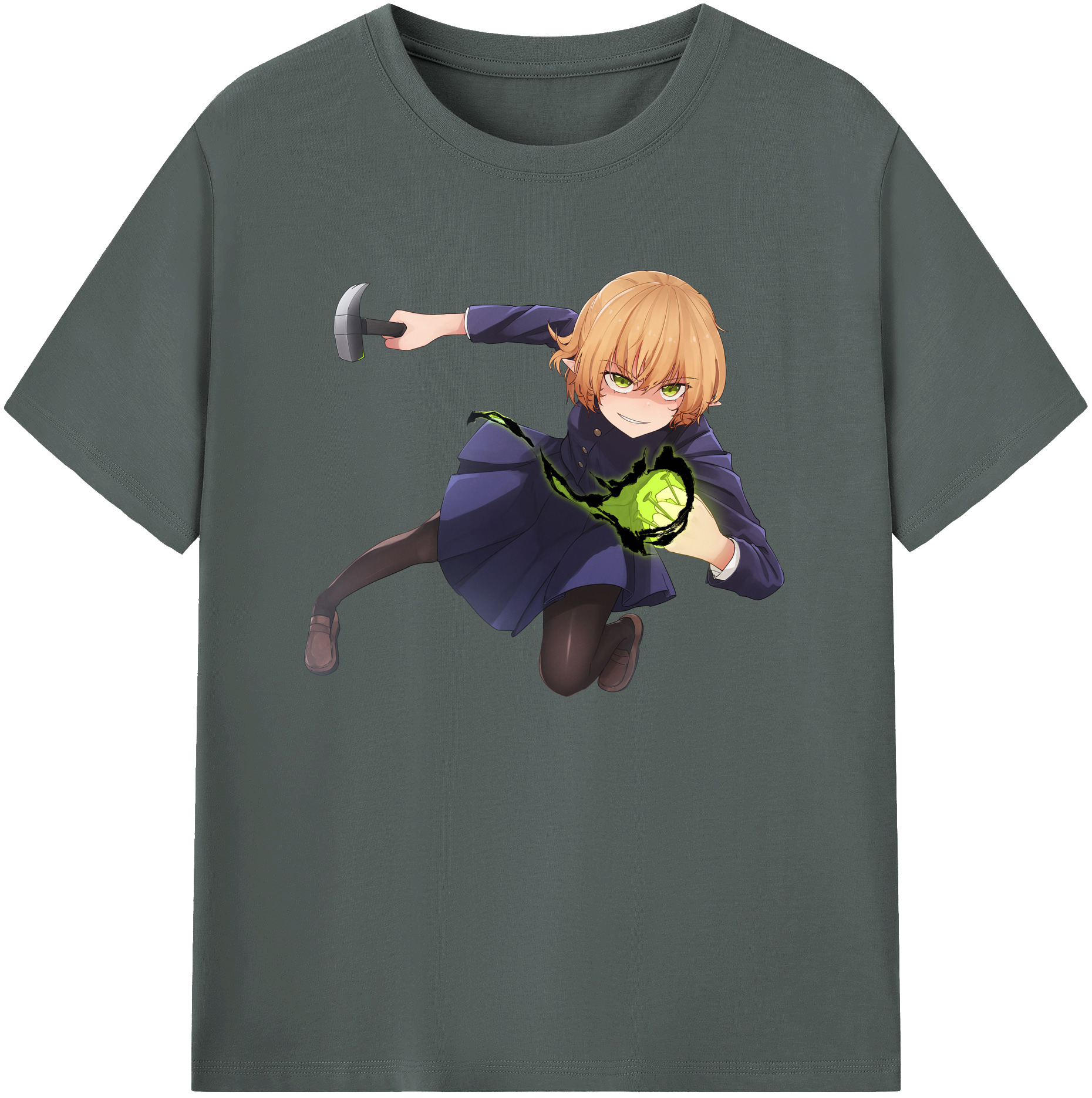 （画像用） 呪術廻戦 Jujutsu Kaisen 綿100％ メンズ半袖Tシャツ｜肌触りやわらか＆通気性